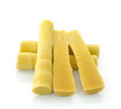 Foto: Bamboo shoot on white background Bamboo shoot on white background
