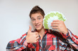 Foto: Mann mit Geld _nk Mann mit Geld _nk