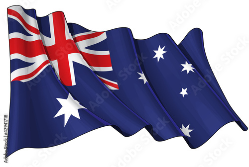 Illustration: Flag of Australia Flag of Australia