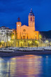 Sant Bartomeu i Santa Tecla church at Sitges, Spain