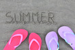 Foto: Summer flip flops Summer flip flops