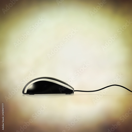 Photo: black mouse black mouse