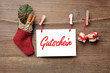 Weihnachtliches mit Gutschein