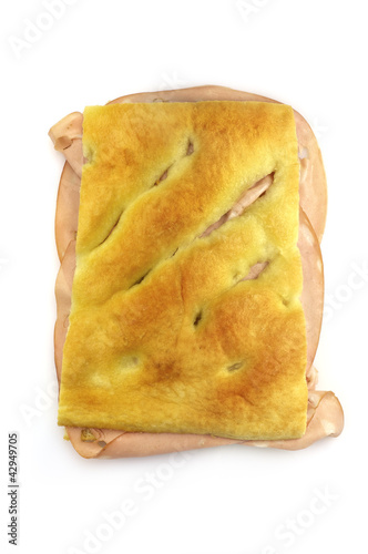 Photo: Mortadella sandwich Mortadella sandwich