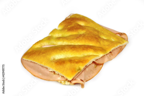 Photo: Mortadella sandwich Mortadella sandwich