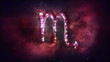 Video: Scorpio as an astrological sign, depicted as a beautiful nebula. Scorpio as an astrological sign, depicted as a beautiful nebula.