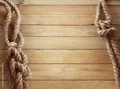 Photo: Ship ropes Ship ropes