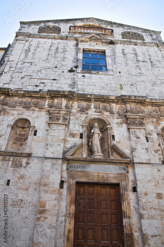 Foto: St. Chiara Church. Acquaviva delle Fonti. Puglia. Italy. St. Chiara Church. Acquaviva delle Fonti. Puglia. Italy.