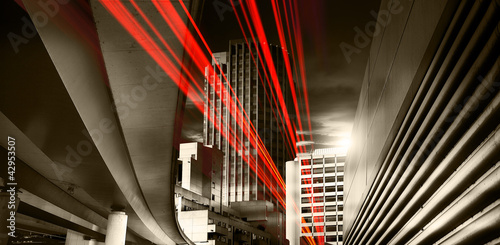 Photo: fast city traffic fast city traffic