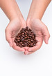 Photo: Handful of coffee Handful of coffee