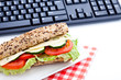 Foto: Comida en la oficina Comida en la oficina