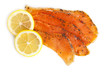 Smoked Salmon with Lemon
