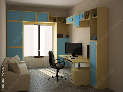 Illustration: Room interior Room interior