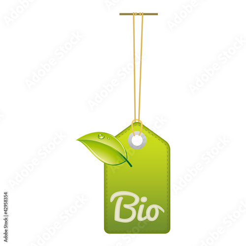 Vektor: Label bio Label bio