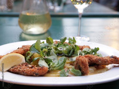 Photo: Wiener Backhendlsalat Wiener Backhendlsalat