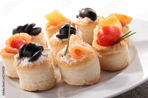 Photo: buffet food, canape buffet food, canape