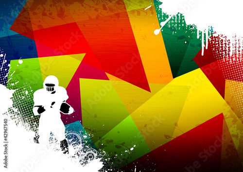 Illustration: american football american football