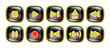 Digital Player Button Set – Black Dew