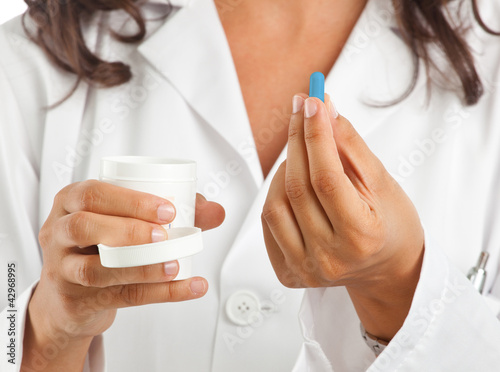 Photo: Blue pill Blue pill