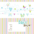 Baby arrival card