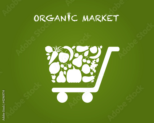 Vetor: organic_market_shopping_cart organic_market_shopping_cart