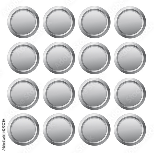 Vector: Tasten, leere, unbelegt Tasten, leere, unbelegt