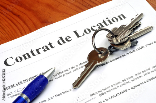 Photo: Le contrat de location Le contrat de location