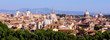 Panoramic Rome cityscape