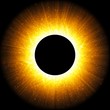 Abstract eclipse