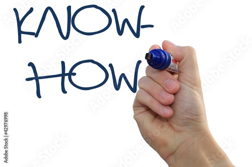 Photo: Handschrift Know-how Handschrift Know-how