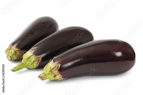 Foto: Eggplants isolated Eggplants isolated