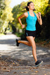 athlete training alone