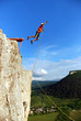 Photo: Rope jumping. Rope jumping.