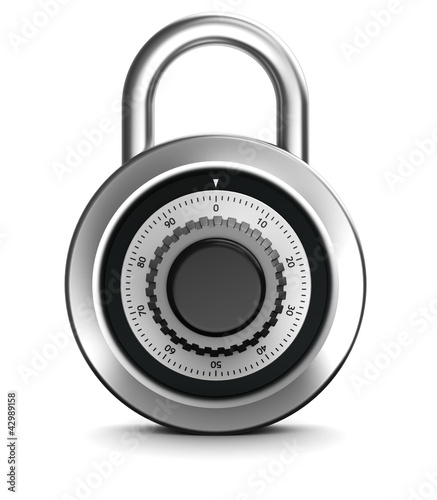 Illustration: Dial lock Dial lock