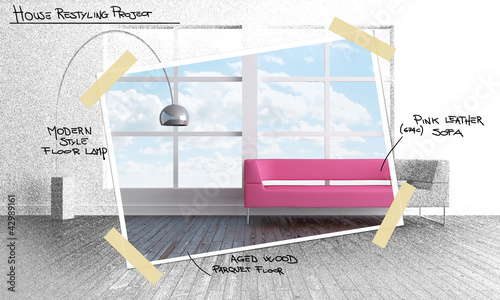 Photo: House restyling project House restyling project