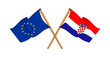European Union and Croatia alliance and friendship