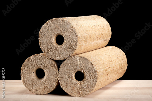 Foto: Holzbriketts Holzbriketts