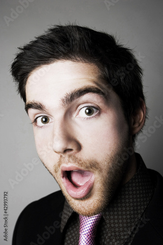 Photo: Businessman in shock Businessman in shock