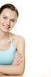 Woman smiling at the camera