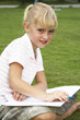 Girl drawing