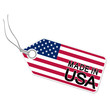 Anhänger mit  MADE IN USA
