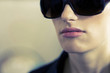 Woman with sunglasses
