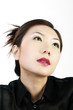 Businesswoman looking away