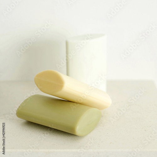 Photo: Three bars of soap Three bars of soap