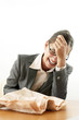 Foto: Businesswoman crying Businesswoman crying
