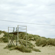 Lookout tower near a beach