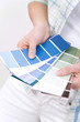 Selecting paint colour for new home