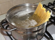 Photo: spaghetti in pentola spaghetti in pentola
