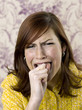 A stressful woman