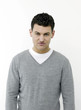 Unhappy man
